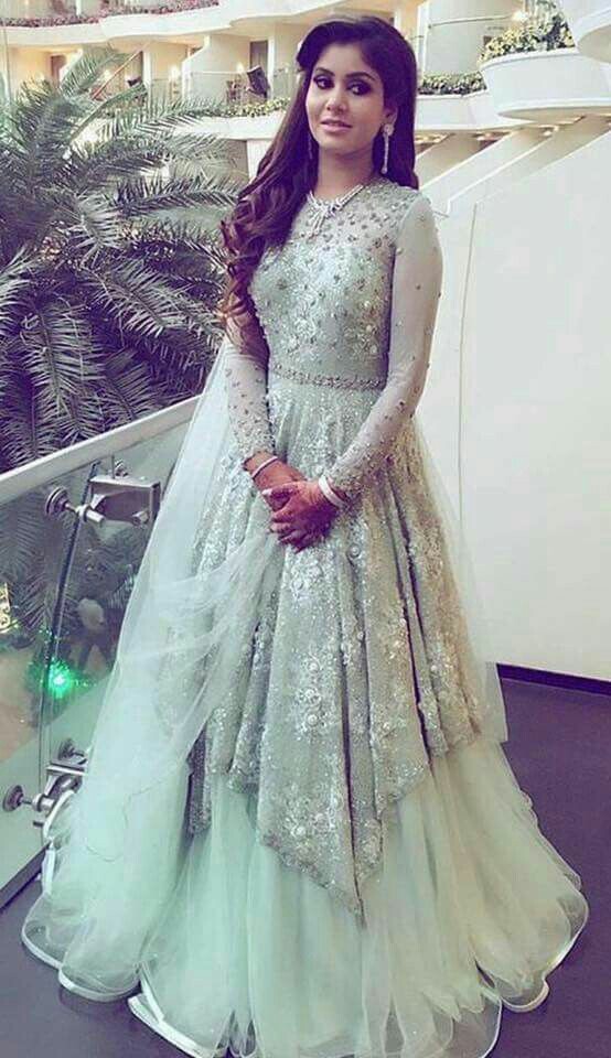 reception dress for marriage girl
