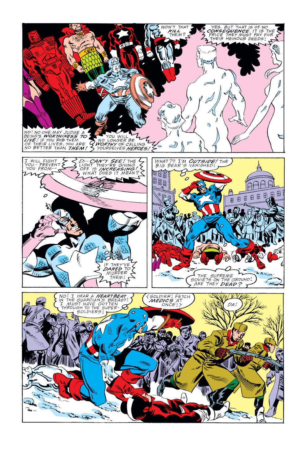 Read online Captain America (1968) comic -  Issue #353 - 22