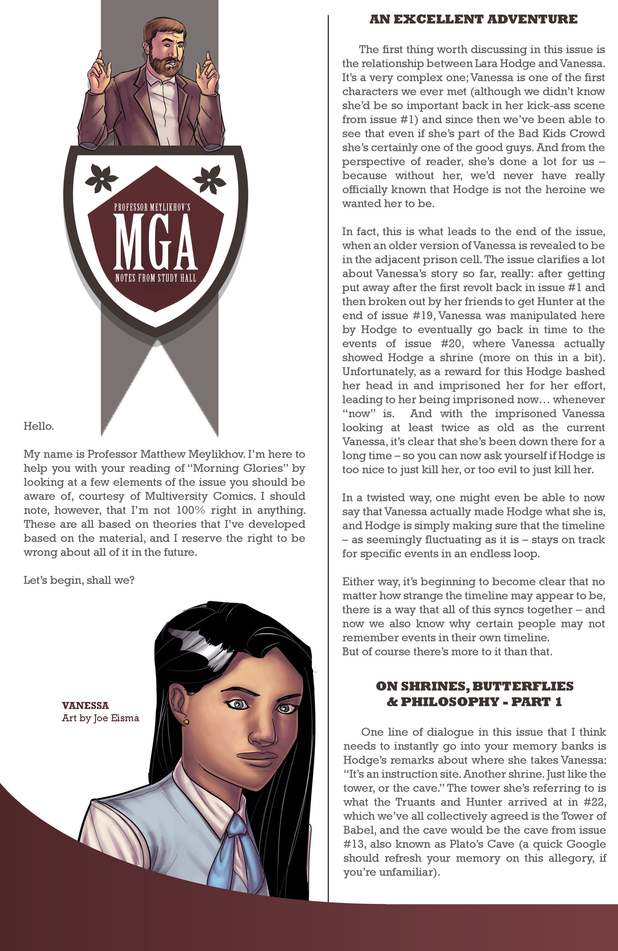 Read online Morning Glories comic -  Issue #32 - 25