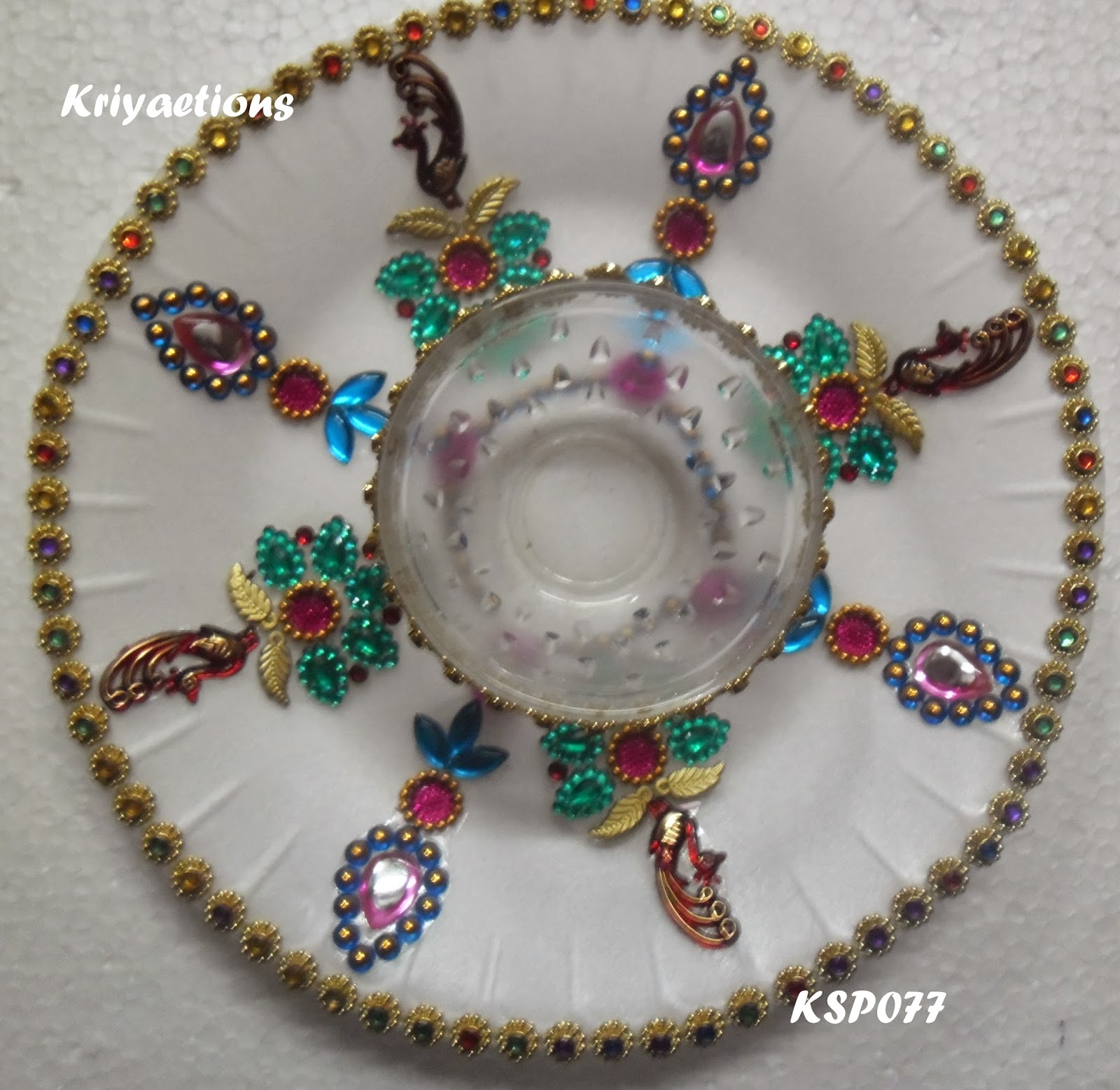 Kriyaetions Aarti Plates