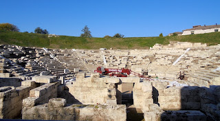 το αρχαίο θέατρο της Λάρισας