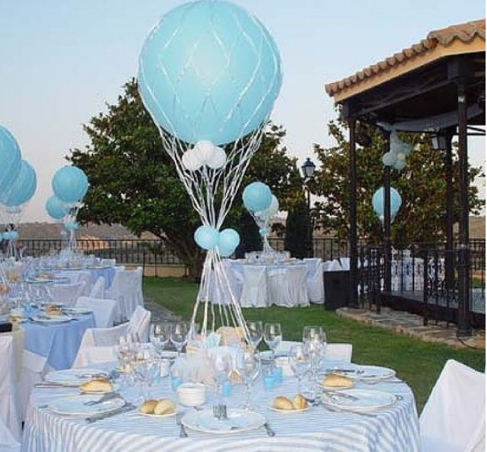 101 fiestas: Tips para decorar con globos los centros de mesa