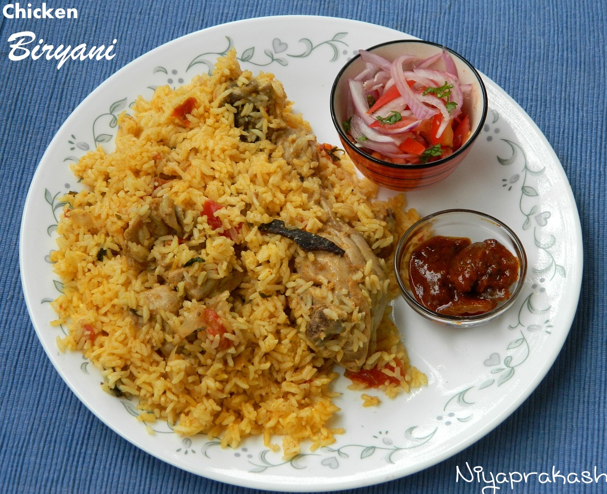 Niya's World Chicken Biryani with Jeerakasala / Jeerakasamba Rice