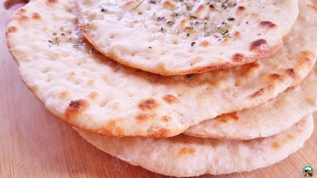 Pan de pita griego