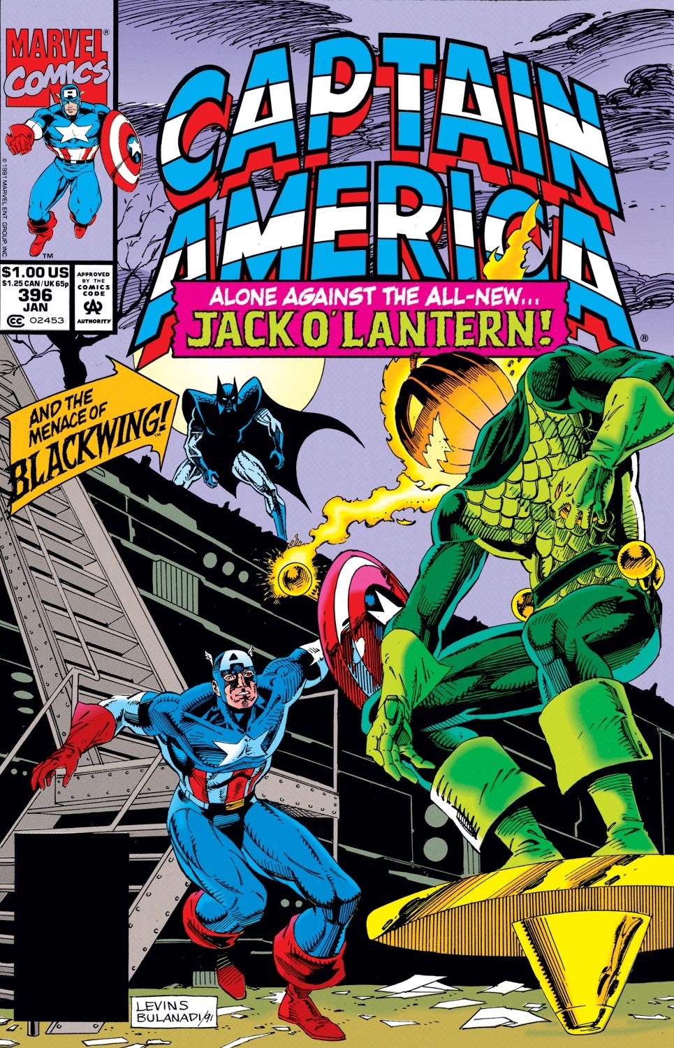 Read online Captain America (1968) comic -  Issue #396 - 1
