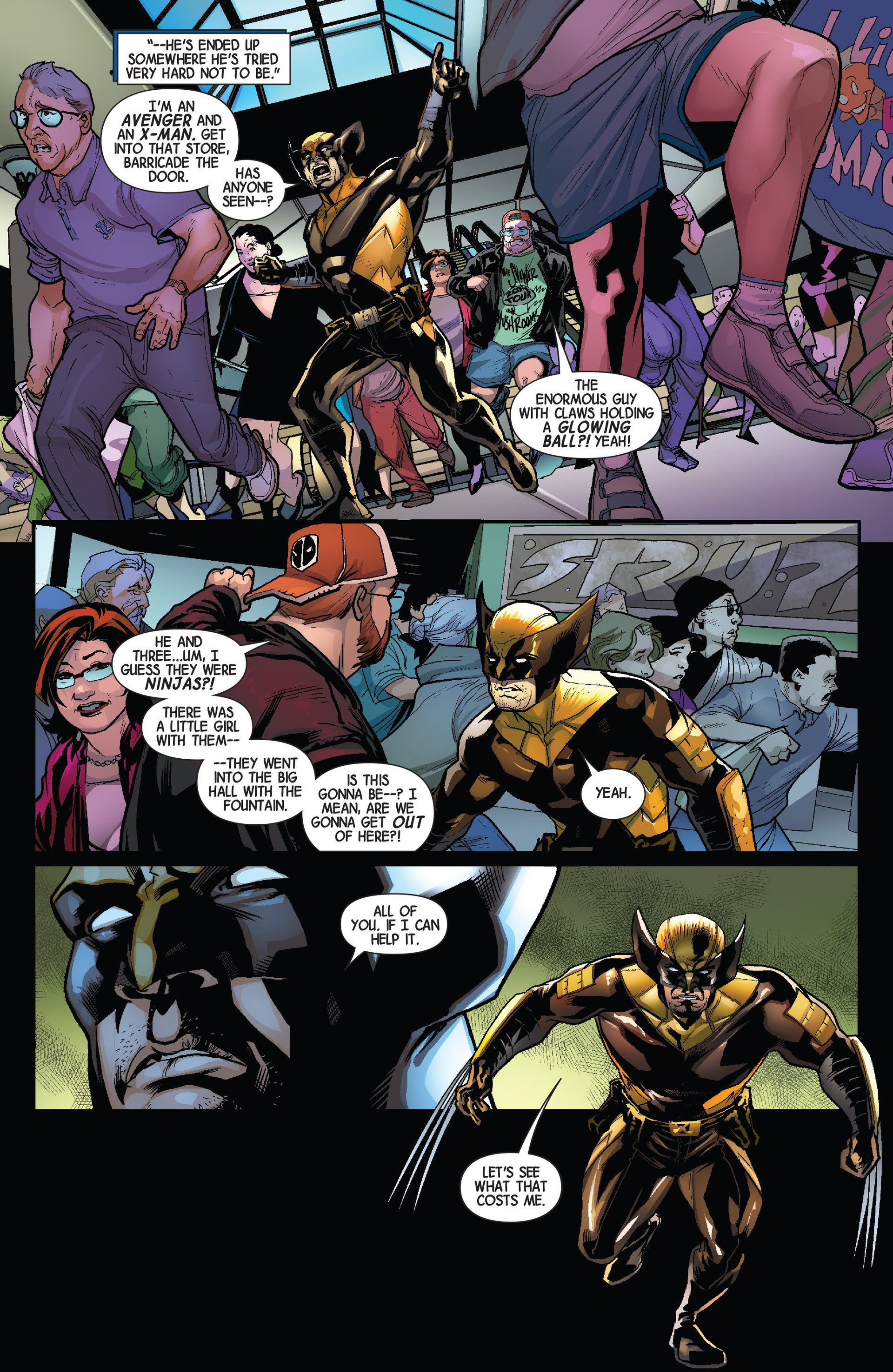 Read online Wolverine (2014) comic -  Issue #12 - 4