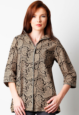 Model terbaru desain baju batik atasan untuk kerja Model terbaru desain baju batik atasan untuk kerja