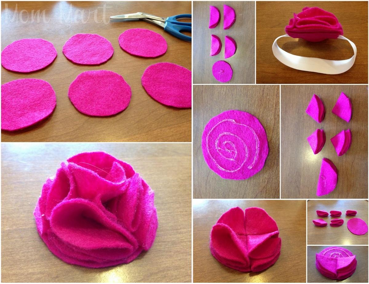Making Hair Bands At Home Making Hair Bands At Home