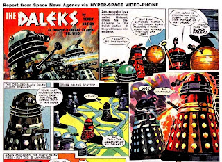 TV21 Comics Black Dalek Doctor Who Custom Character Options Zeg