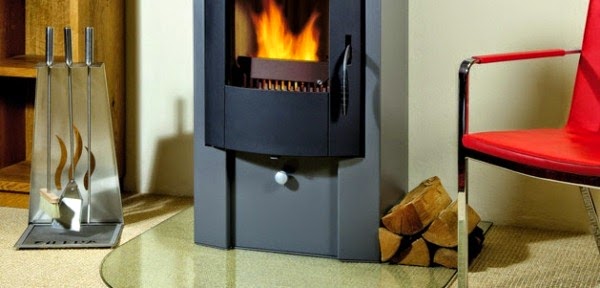 Deco-ecological fireplaces