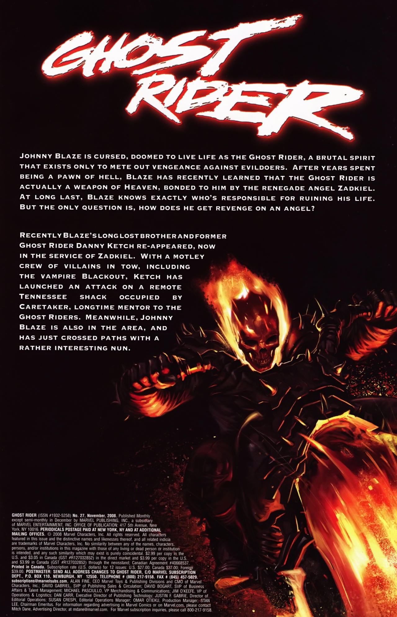 Read online Ghost Rider (2006) comic -  Issue #27 - 2
