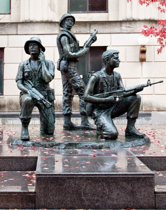 Vietnam Memorial In Nashville, Tenn.