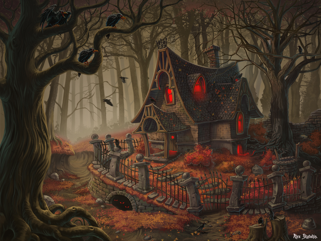 Tower of the Archmage: Sunday Inspirational Image: Witch House