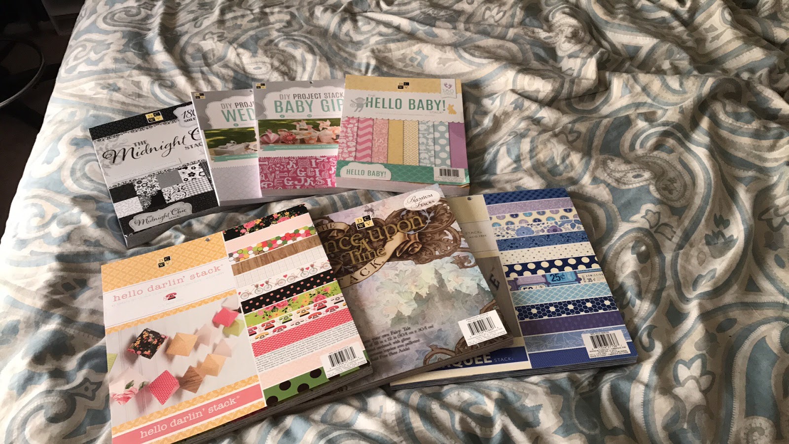 The Ramblings Of A Scrapbook Addict Paper Haul From Joann's