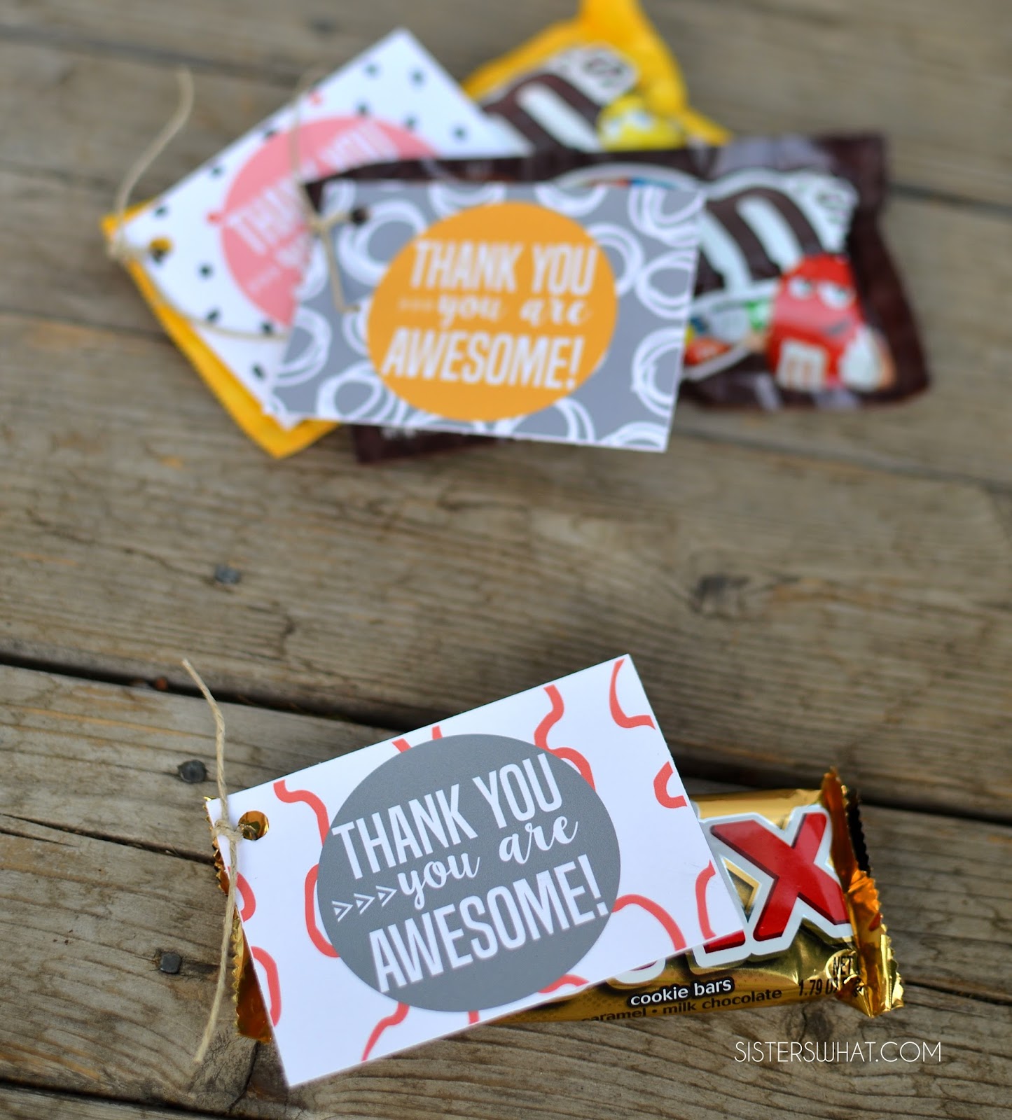 Thank You - You Are Awesome Free Printable - Sisters, What!