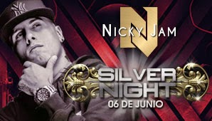 poster  SILVER NIGHT, NICKY JAM Bogota