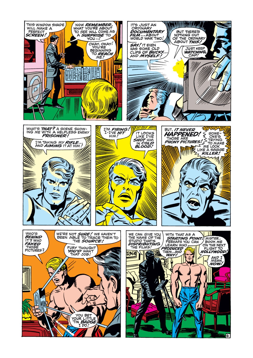 Read online Captain America (1968) comic -  Issue #106 - 7
