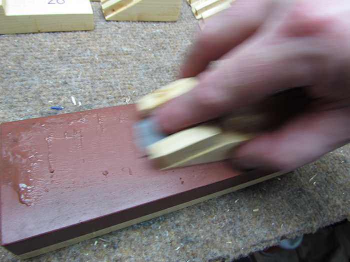 DIY Custom Wood Chisel Honing Sharpening Guides Crawls Backward (When