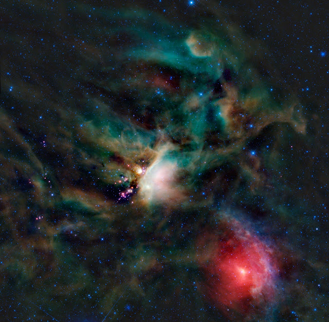 Infrared view of the Rho Ophiuchi star-forming region