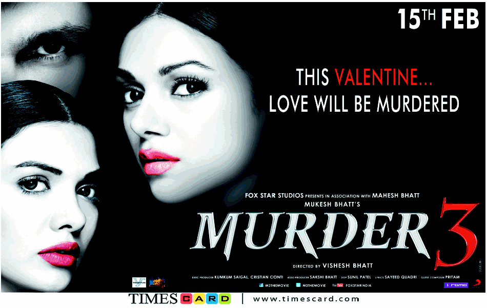 Murderer перевод. Мурдер 3 Индия. Сирато 3 2013.