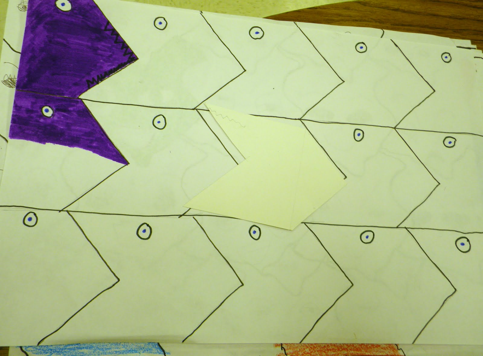 Tales of Frogs and Cupcakes Monday Math Blog Hop Tessellations