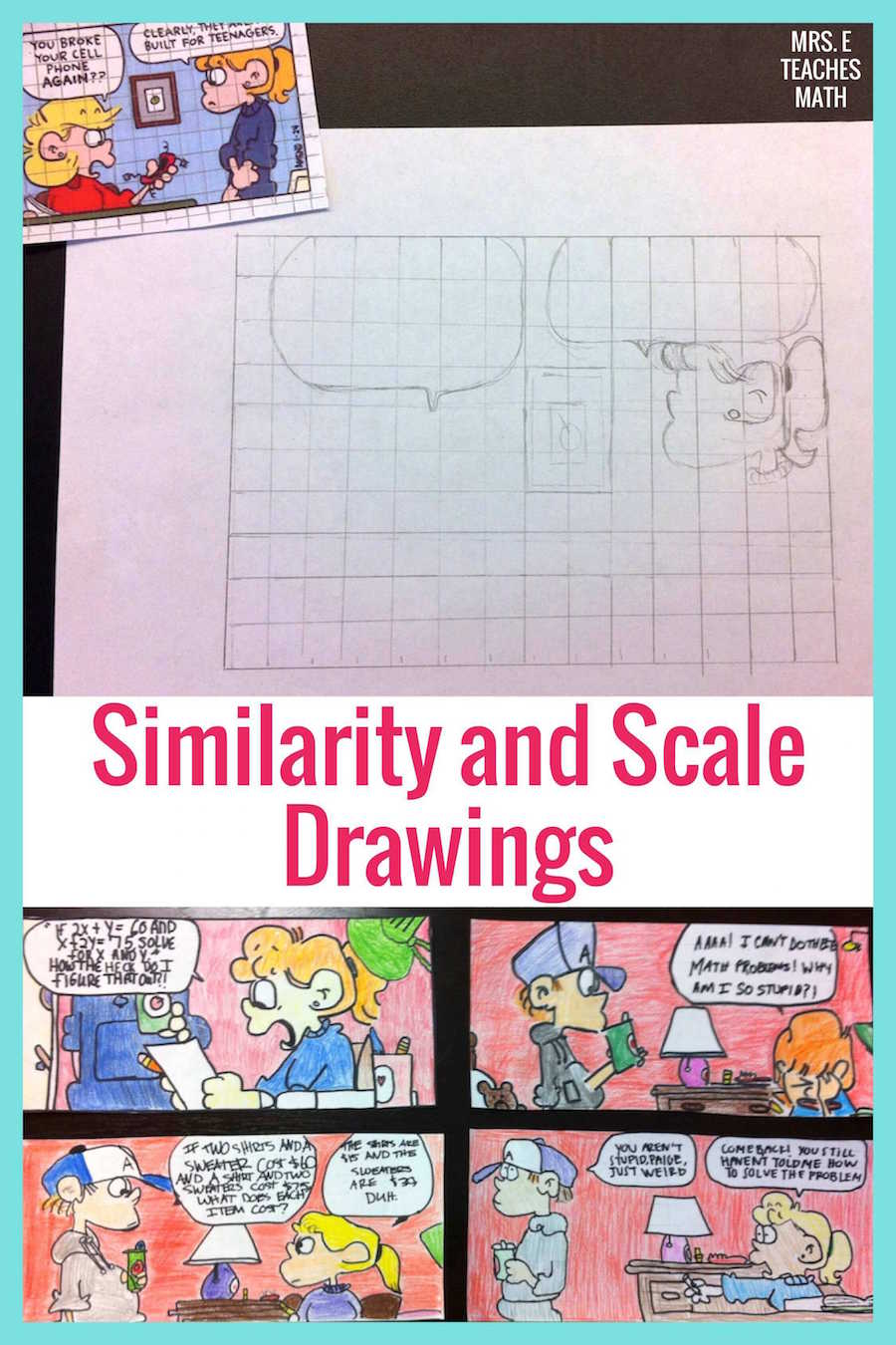 Similarity and Scale Drawings Mrs. E Teaches Math