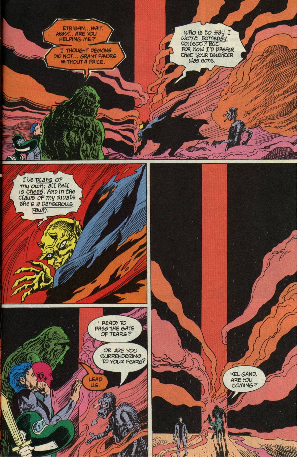 Read online Swamp Thing (1982) comic -  Issue #98 - 10