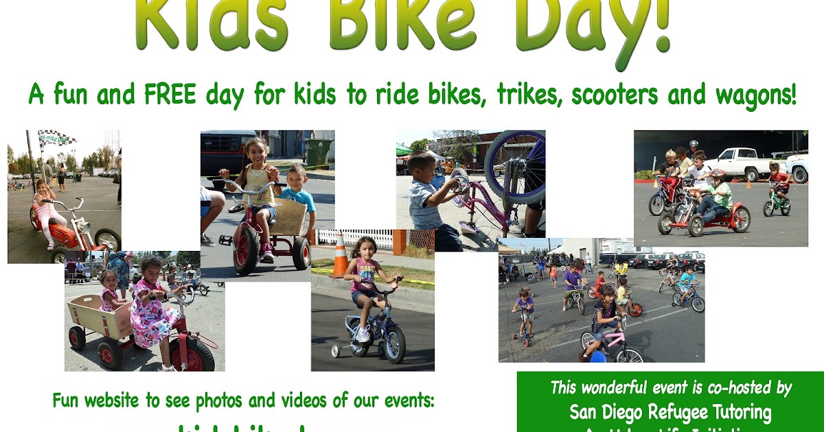 bikes del pueblo Kids Bike Day comes to San Diego! FREE Kids' Bike Day