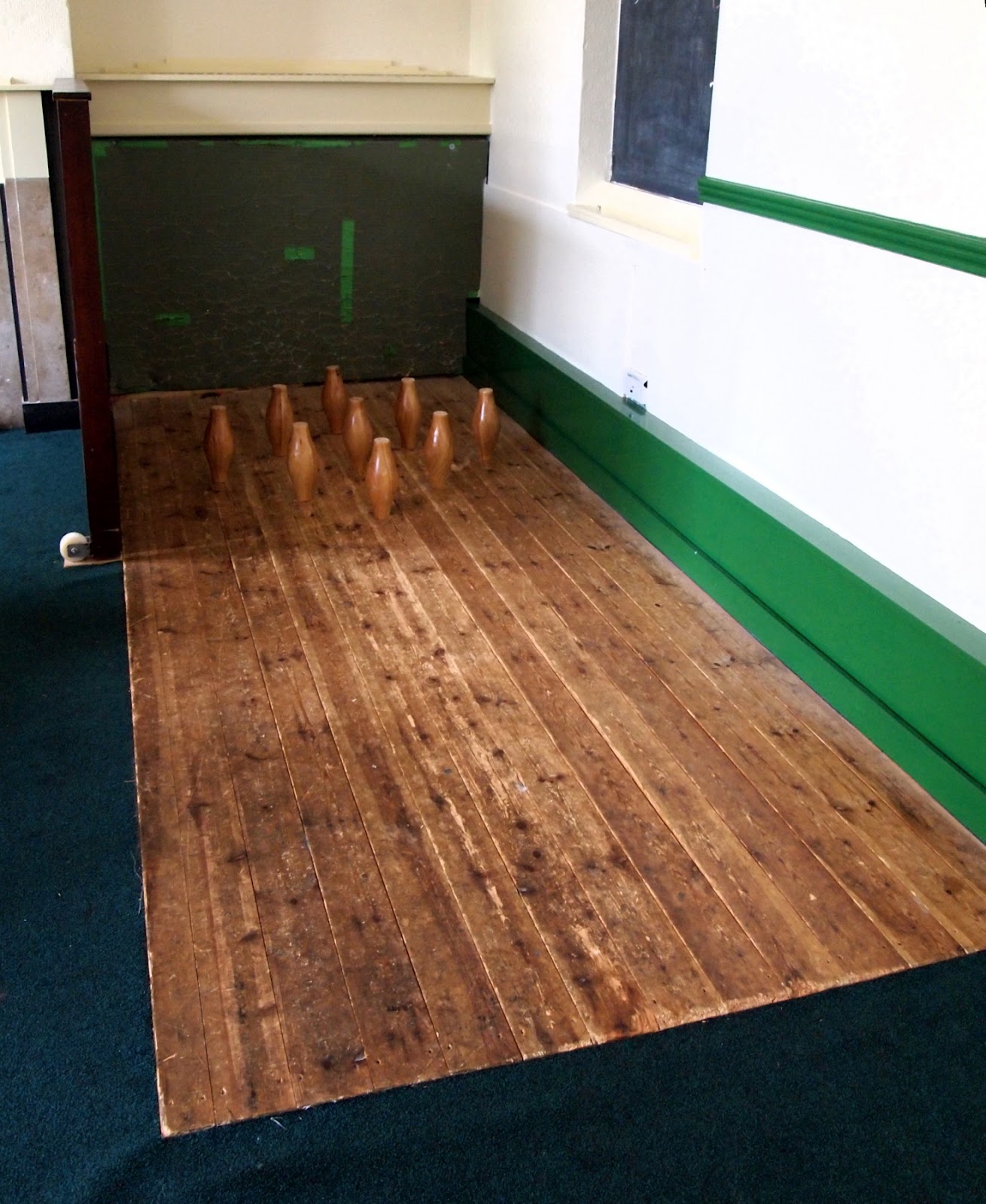 Shove it, Chuck it, Toss it... Two Skittle Alleys in Loughborough