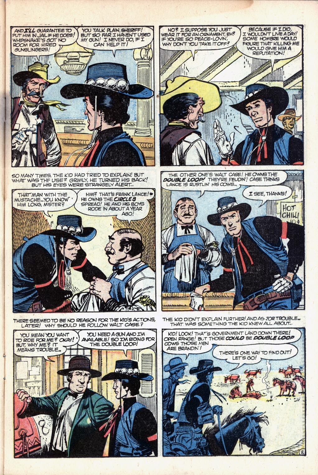 Read online Gunsmoke Western comic -  Issue #55 - 11