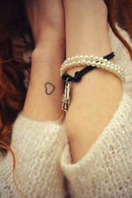 Tatuagens de coração para as mulheres Tatuagens de coração para as mulheres