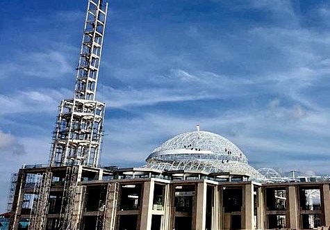 Masjid Sultan Mahmud Riayat Syah II Akan di Resmikan Akhir Tahun 2019