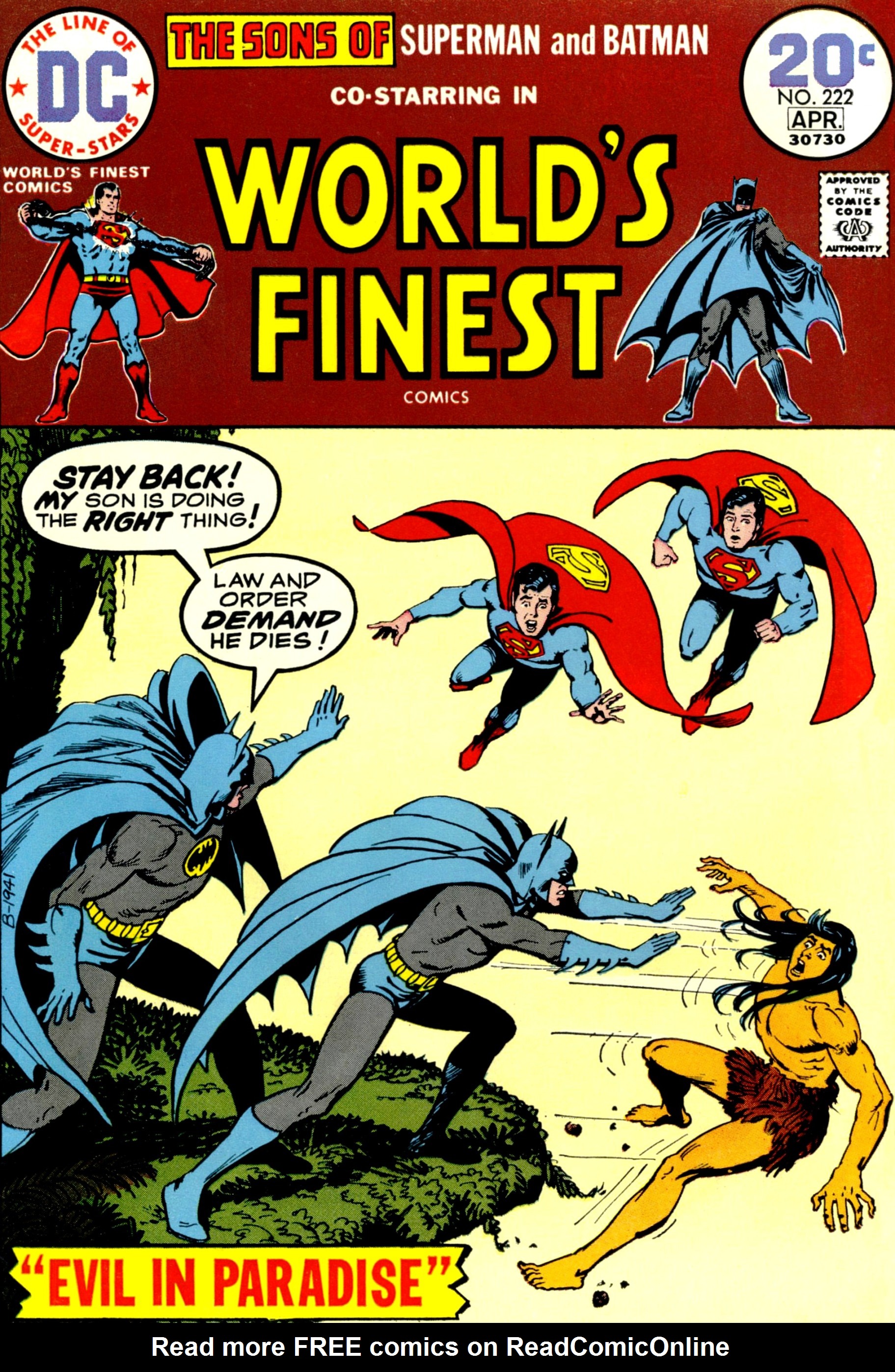 Read online World's Finest Comics comic -  Issue #222 - 1