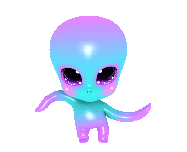 LINE Creators' Stickers - Cute Alien Alilalalulu Example with GIF ...