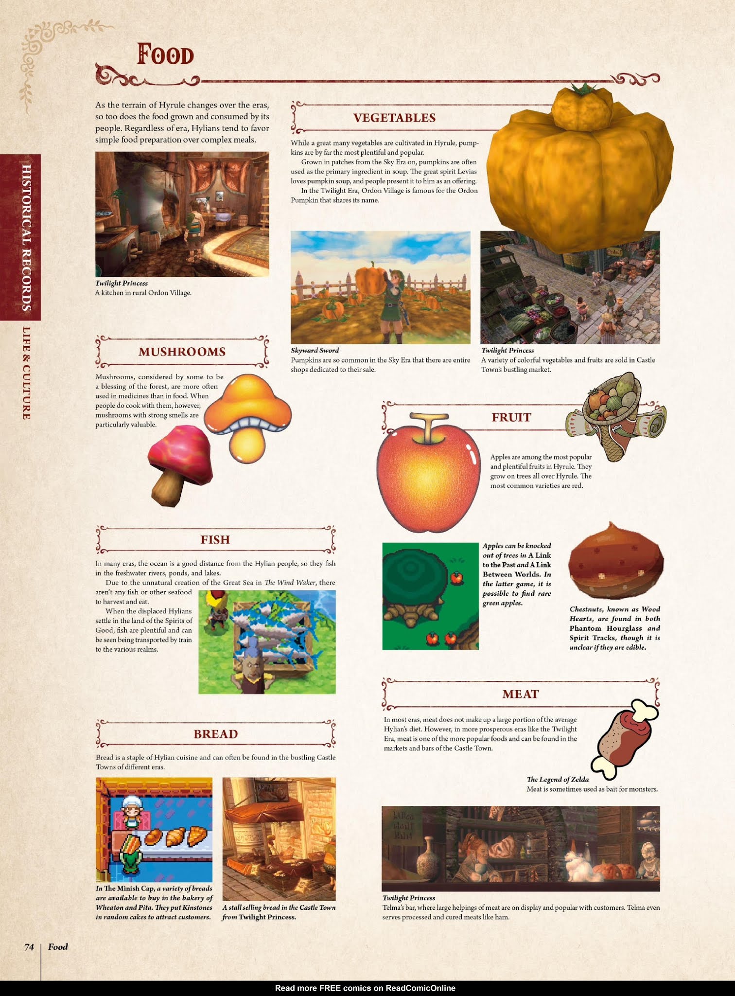 Read online The Legend of Zelda Encyclopedia comic -  Issue # TPB (Part 1) - 78