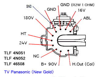 Data Pin Out TLF 4N051 TLF 4N052 TLF 46508 Panasonic (New Gold)