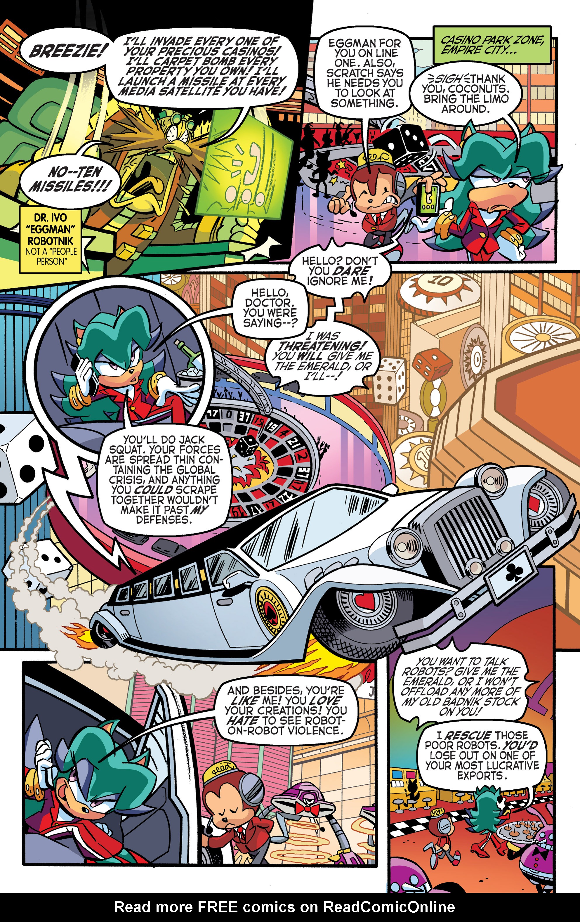Read online Sonic The Hedgehog comic -  Issue #268 - 9