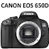 Spesifikasi dan Harga Canon EOS 650D 