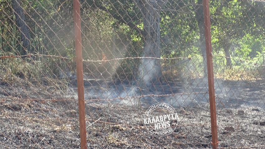 Κινδύνευσαν σπίτια στο Λαγοβούνι από πυρκαγιά - Σωτήρια η επέμβαση της Πυροσβεστικής