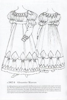 Emma Wilson: 1827-29 wedding dress - Janet Arnold Project