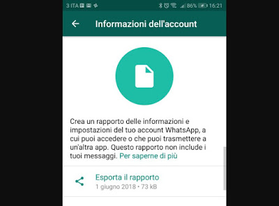 controlli privacy whatsapp