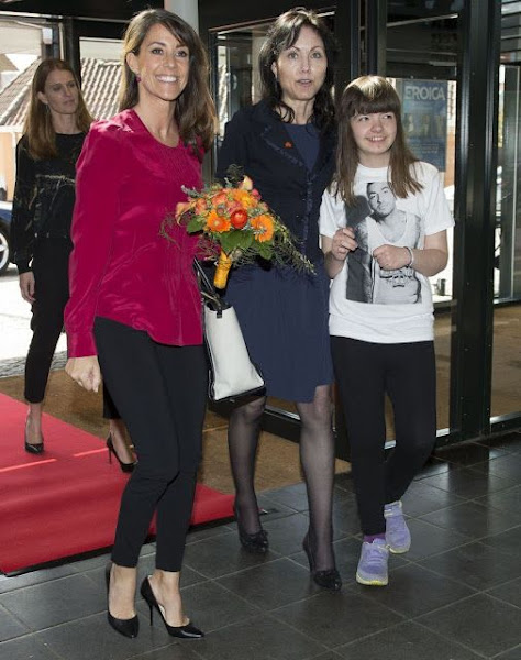Princess Marie as patron of the National Association for Autism, attend a charity dinner at Thottske Palace