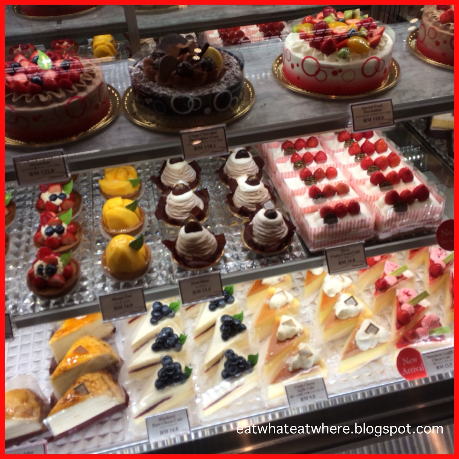 Eat what, Eat where? Chateraise Patisserie Suria KLCC