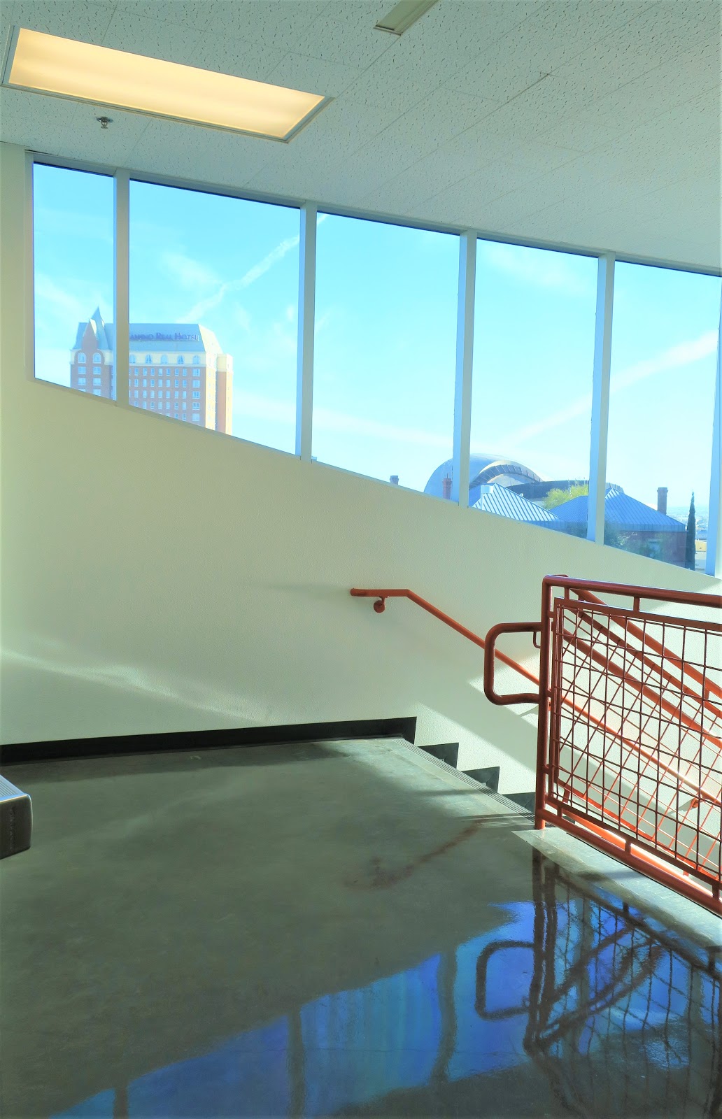 Living Rootless El Paso History Museum Stairwell