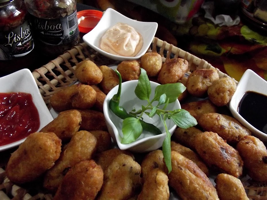 CROQUETES DE FRANGO A MODA DA NECA MACHADO