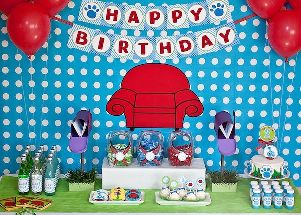 Blue S Clues Birthday Party Ideas