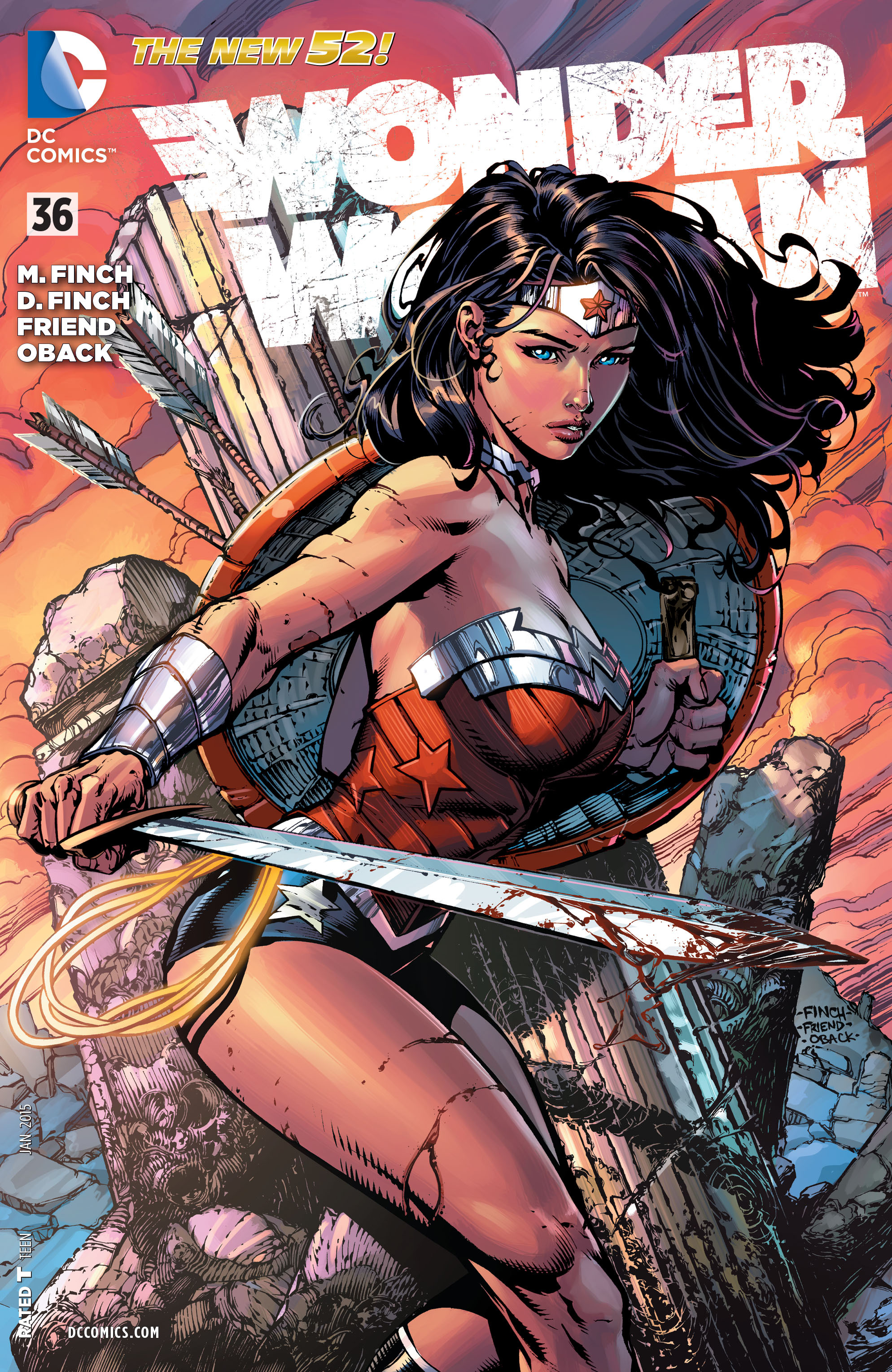 Read online Wonder Woman (2011) comic -  Issue #36 - 1