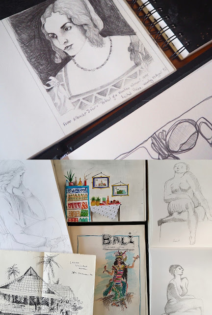 sketchbooks, Sketchbook Conversations, Shani Nottingham, Rare Pear Studio,  My Giant Strawberry