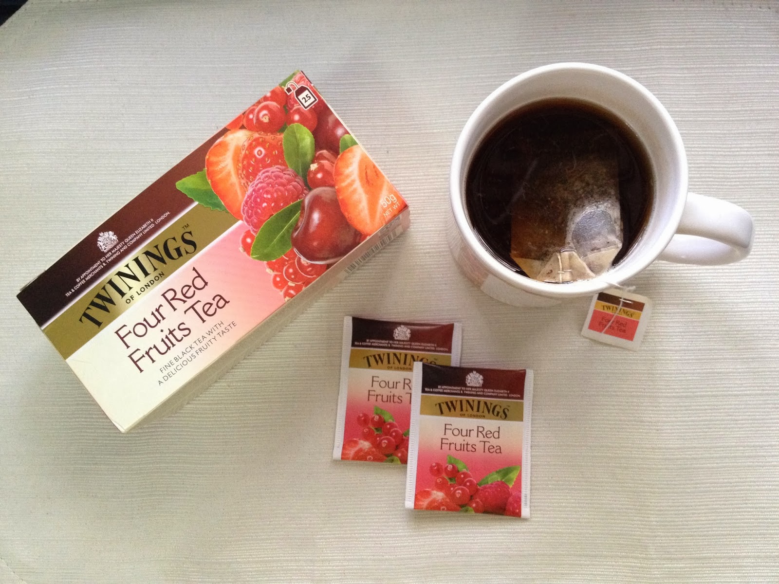 Yalung: of Twinings Four Red Fruits Tea