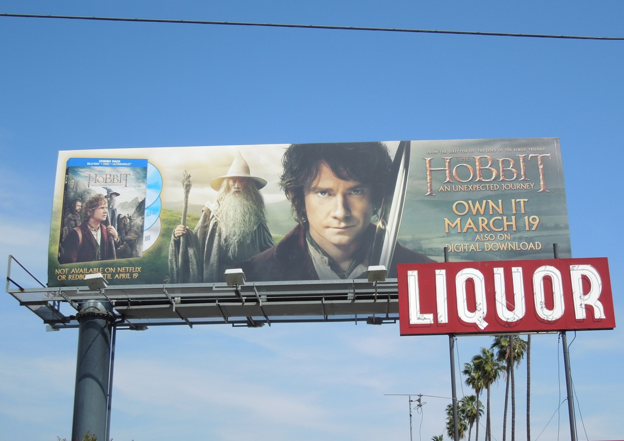 Daily Billboard: MOVIE WEEK: The Hobbit An Unexpected Journey billboards ...1280 x 905
